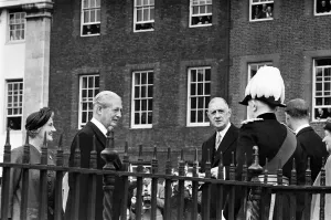 01300 Prints: Prime Minister Harold Macmillan and President of France Charles de Gaulle