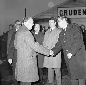 01071 Prints: Prime Minister Harold Wilson (1916 - 1995) visiting Hebburn