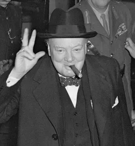 Former Prime Minister and leader of the Tory party seen here greeting the crowd outside