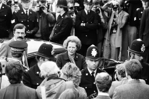 Terrorism Prints: Prime Minister Margaret Thatcher at the Conservative Party Conference, Brighton