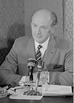 Eire Prints: Prime minister of the Republic of Ireland Jack Lynch during the Irish election campaign