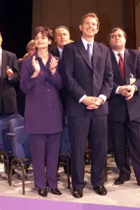 Prime Minister Tony Blair and John Prescott at the Labour Party Conference Sep 1999 in