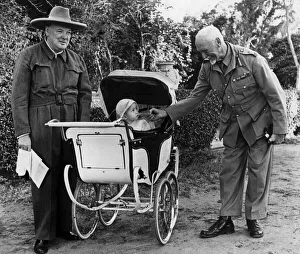 00363 Prints: The Prime Ministers visit of the Middle East: Mr Churchill at the British Embassy
