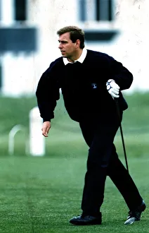 Prince Andrew on new Ailsa course Turnberry golf club driver