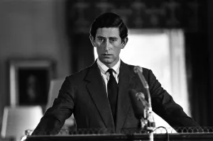 01384 Prints: Prince Charles attends the Mountbatten Trust press conference at Broadlands, Hampshire