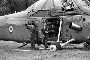 01384 Prints: Prince Charles attends the Mountbatten Trust press conference at Broadlands, Hampshire