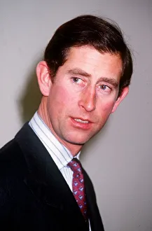 Prince Charles attends Project Fullemploy in Hackney October 1983