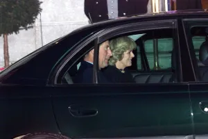 Prince Charles and Camila Parker Bowles January 1999 leave the Ritz Hotel in