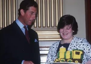 00185 Prints: Prince Charles in City Chambers Glasgow Scotland May 1987