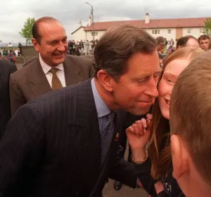Prince Charles Easterhouse Glasgow State Visit asked for a kiss on cheek with Patricia