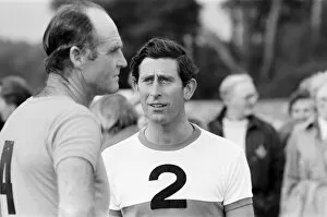 Images Dated 27th May 1979: Prince Charles after a game of Polo, Windsor. 27th May 1979