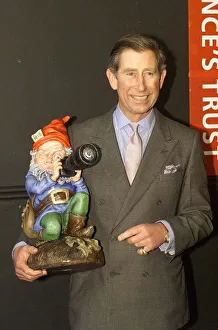 Birthdays Prints: Prince Charles and a garden gnome, November 1998 The gnome was a 50th birthday gift