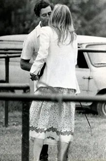 Girlfriend Prints: Prince Charles with girls at Windsor Polo match Prince Charles