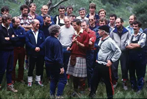 Prince Charles at Glen Coe and River Nevis, Scotland, August 1987