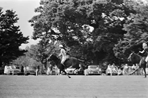 Prince Charles, HRH, The Prince of Wales pictured playing polo in Woolmers Park, Essendon