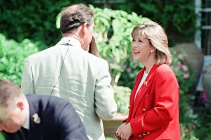 Images Dated 16th June 1994: Prince Charles, is interviewed by members of the welsh press