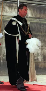 Prince Charles Knights of the Thistle ceremony 14 July 1997 St Giles Edinburgh