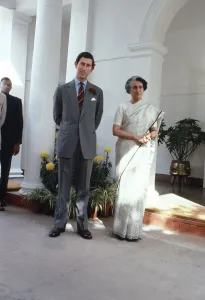 Overseas Prints: Prince Charles meets Prime Minister Indira Gandhi during his visit to New Delhi, India