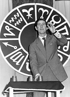 Trick Prints: Prince Charles performs his first conjuring trick in public to gain his membership to