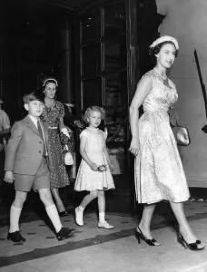 Prince Charles - The Prince of Wales, with his Aunt Princess Margaret