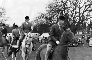 Prince Charles - The Prince of Wales leads his sister Princess Anne into the parade ring