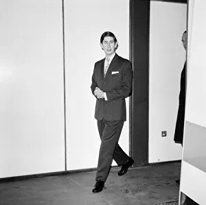 00859 Prints: Prince Charles, Prince of Wales at London Heathrow Airport, 10th March 1970