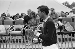 Prince Charles, Prince of Wales plays polo at Cowdray Park, West Sussex