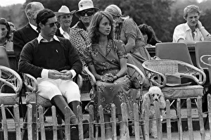 01523 Prints: Prince Charles, Prince of Wales plays polo at Cowdray Park, West Sussex