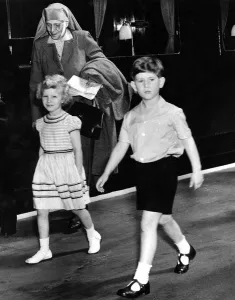 Prince Charles - The Prince of Wales with his sister Princess Anne