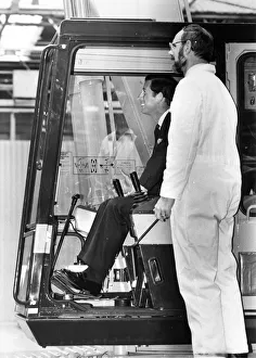 Prince Charles, The Prince of Wales during his visit to the North East 16 July 1987 -