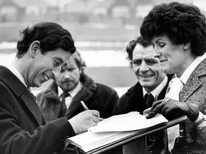 Prince Charles, The Prince of Wales during his visit to the North East 19 February 1979