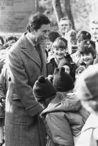 Prince Charles, The Prince of Wales during his visit to the North East 19 February 1988