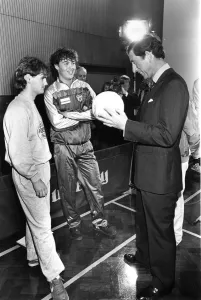 00241 Prints: Prince Charles, The Prince of Wales during his visit to the North East 19 February 1988