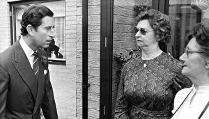 Prince Charles, The Prince of Wales during his visit to the North East 22 May 1985 -
