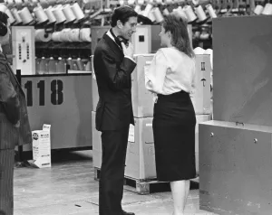 Prince Charles, The Prince of Wales during his visit to the North East 22 October 1984