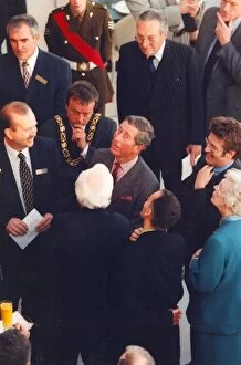 00105 Collection: Prince Charles, The Prince of Wales during his visit to the North East 23 October 1998