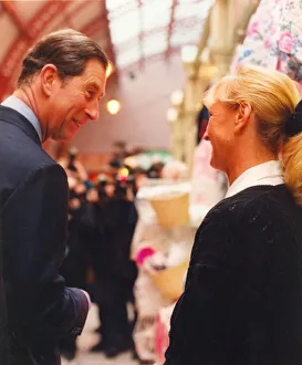 Prince Charles, The Prince of Wales during his visit to the North East 24 January 1997