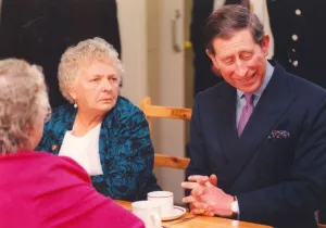 Prince Charles, The Prince of Wales during his visit to the North East 24 January 1997