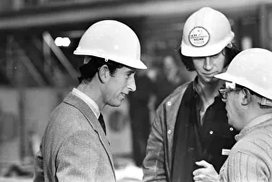 00100 Prints: Prince Charles, The Prince of Wales during his visit to the North East 27 November 1979