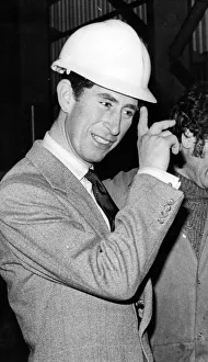 Prince Charles, The Prince of Wales during his visit to the North East 27 November 1979