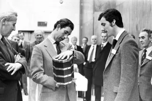 Prince Charles, The Prince of Wales during his visit to the North East 27 November 1979