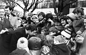 Prince Charles, The Prince of Wales during his visit to the North East 3 December 1982