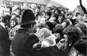 Prince Charles, The Prince of Wales during his visit to the North East 3 December 1982