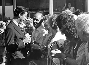 Prince Charles, The Prince of Wales during his visit to the North East 30 September 1986