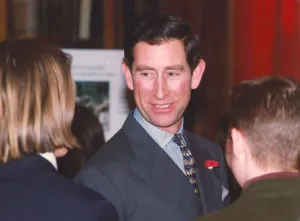 Prince Charles, The Prince of Wales during his visit to the North East 31 January 1992