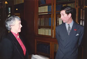 Prince Charles, The Prince of Wales during his visit to the North East 31 January 1992