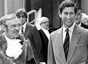 Prince Charles, The Prince of Wales during his visit to the North East 31 May 1978 -