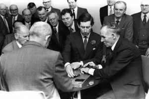 Prince Charles, The Prince of Wales during his visit to the North East 5 February 1986