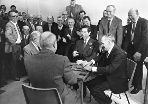 Prince Charles, The Prince of Wales during his visit to the North East 5 February 1986