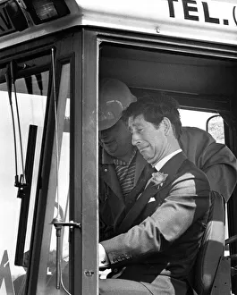 Prince Charles, The Prince of Wales during his visit to the North East 7 July 1988 -
